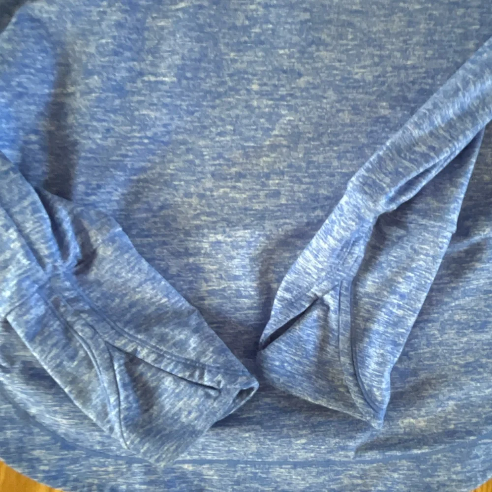 Athleta Uptempo Blue Hoodie Sweatshirt, women’s XS - Picture 3 of 5